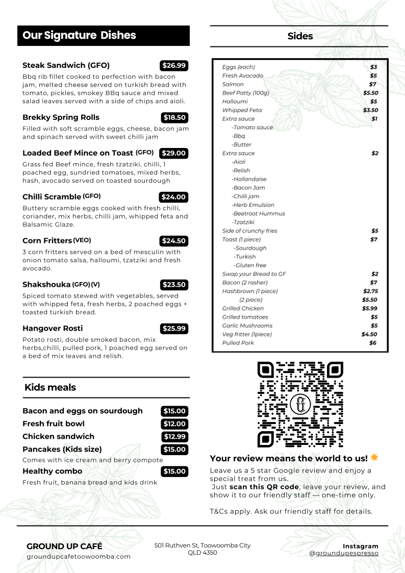 Menu Ground Up Cafe-2
