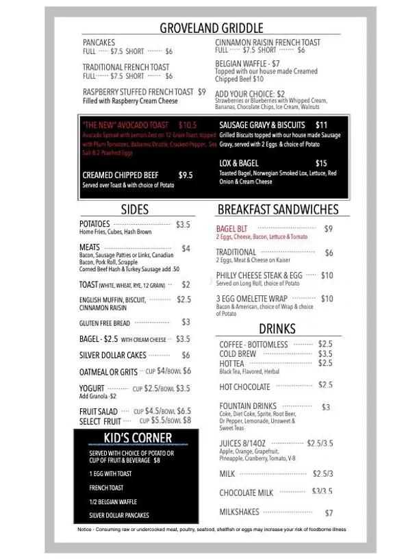 Menu Groveland Grill-1