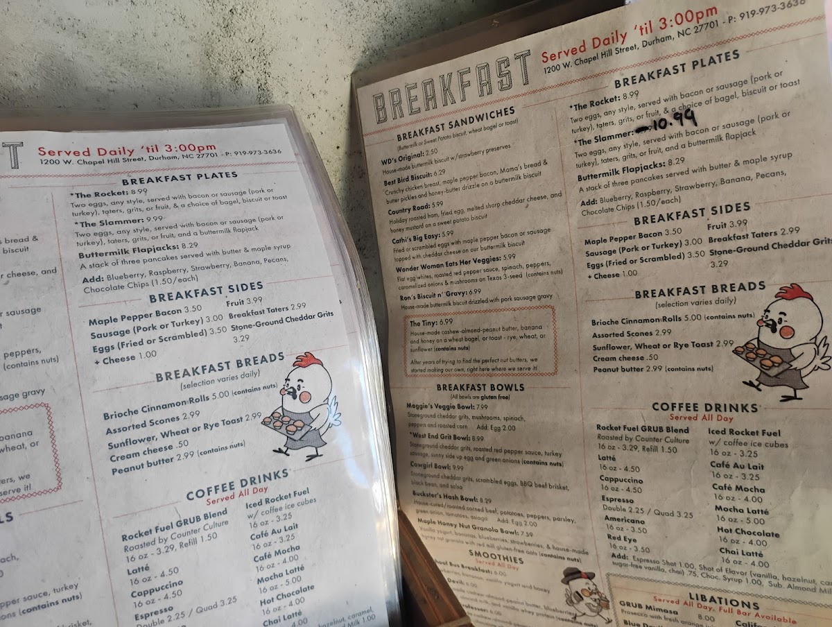 Menu Grub Durham-8