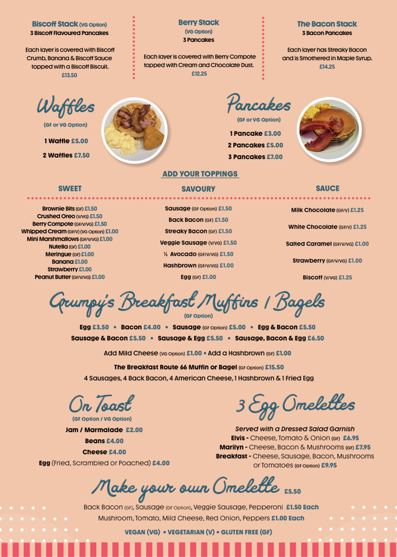 Menu Grumpy's Diner-4