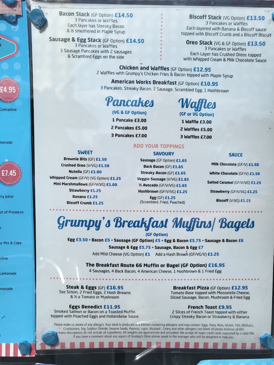 Menu Grumpy's Diner-8