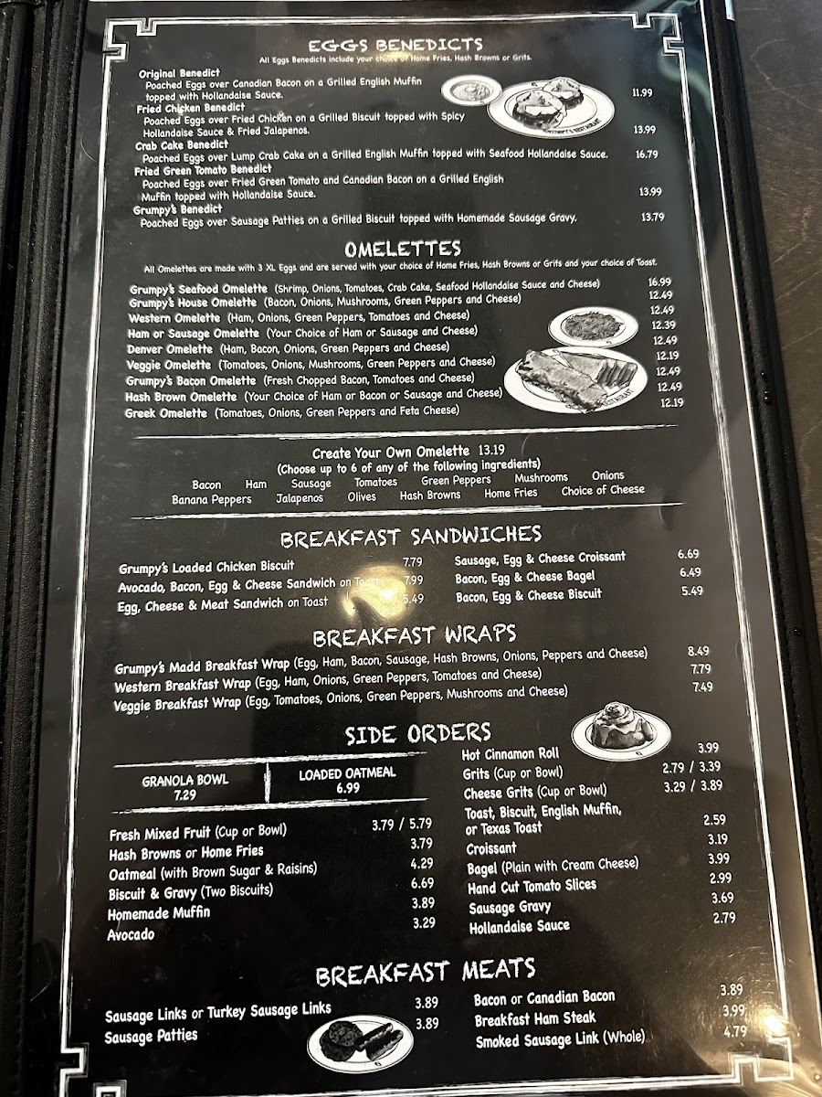 Menu Grumpy's Restaurant-3