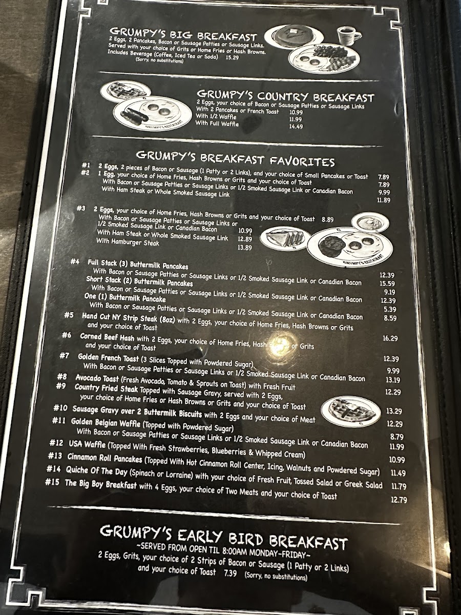 Menu Grumpy's Restaurant-4