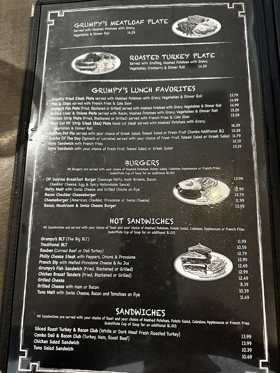 Menu Grumpy's Restaurant-6