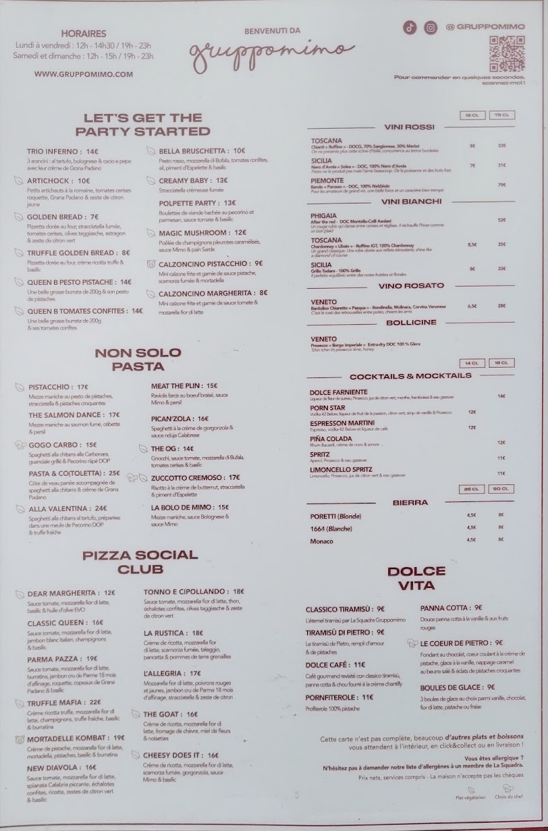 Menu Gruppomimo - Neuilly Sur Seine-3