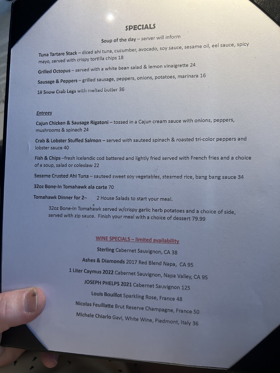 Menu G's Kitchen & Cocktails-1