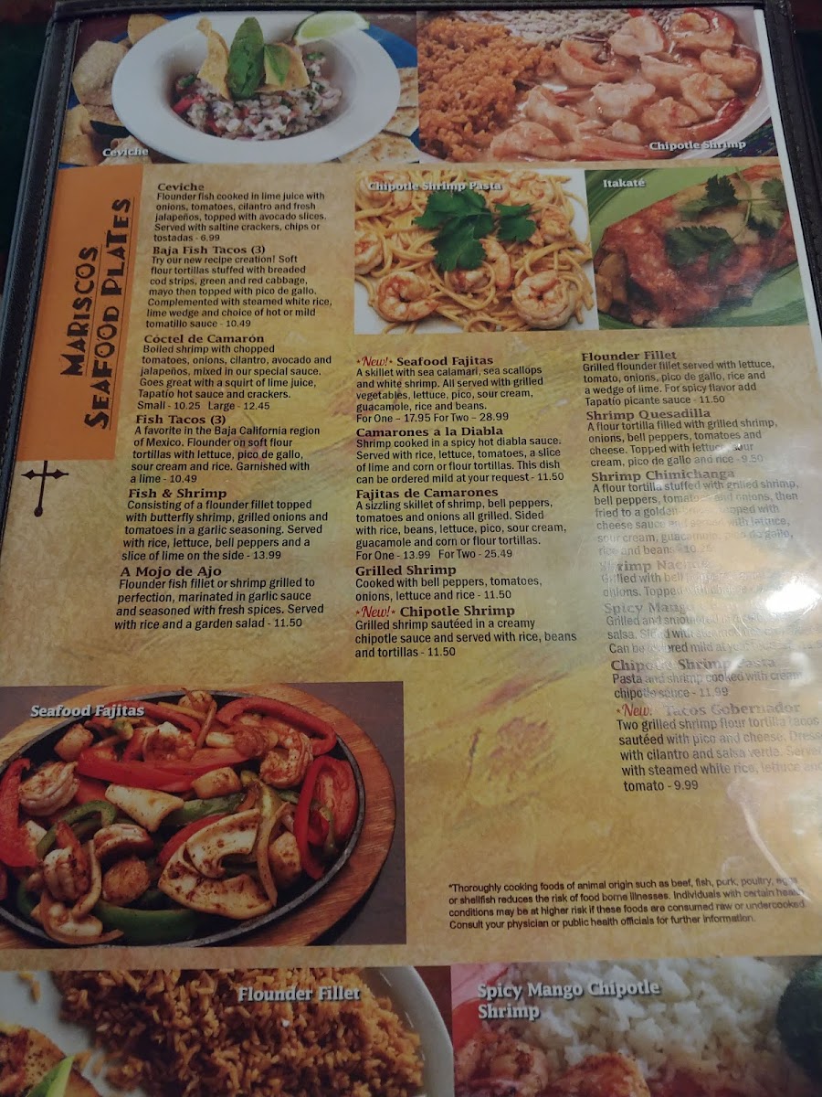 Menu Guadalajara Grill-2