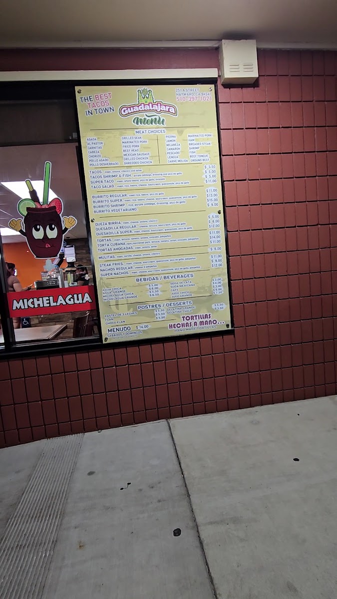 Menu Guadalajara Tacos-2