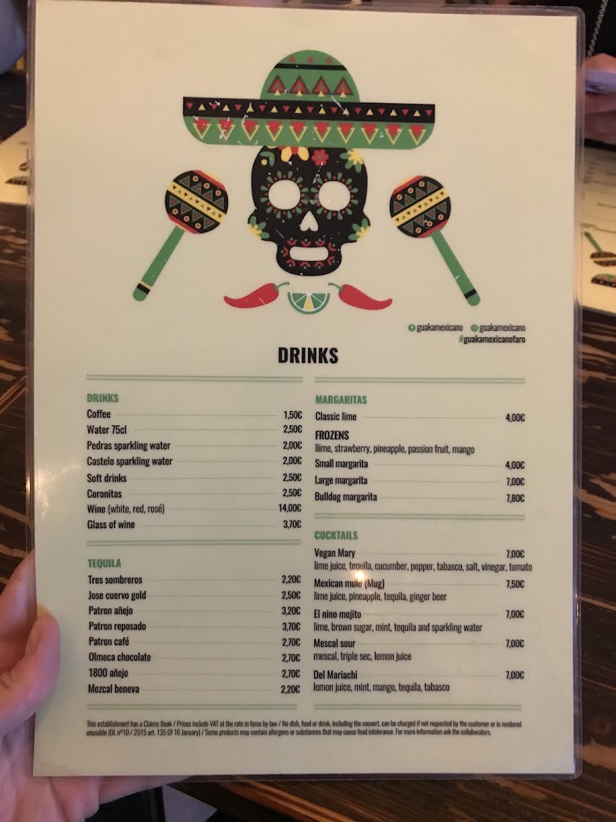 Menu Guaka-10