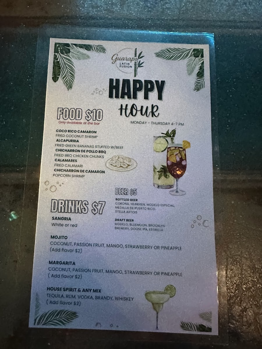 Menu Guarapo Latin Fusion-5
