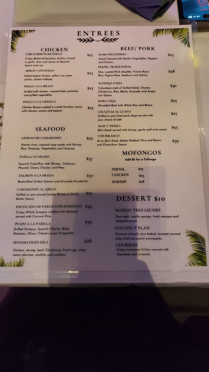 Menu Guarapo Latin Fusion-9