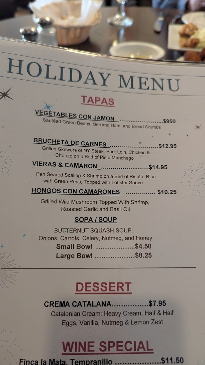 Menu Guardado's Restaurant-4