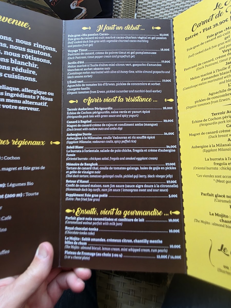 Menu Gueule & Gosier Restaurant-7
