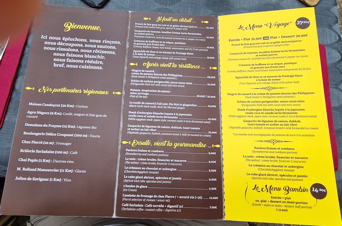 Menu Gueule & Gosier Restaurant-8