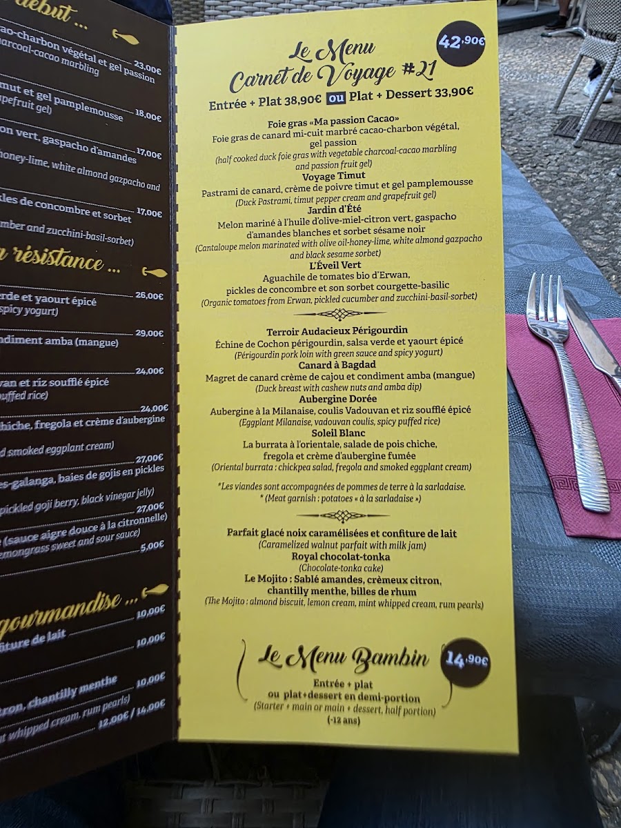 Menu Gueule & Gosier Restaurant-9