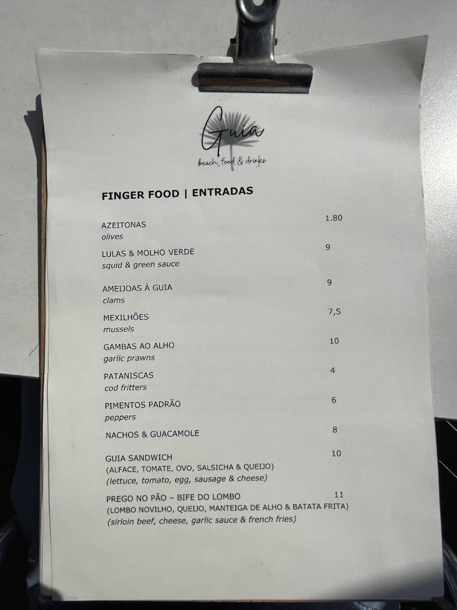 Menu Guia Beach, Food & Drinks-6