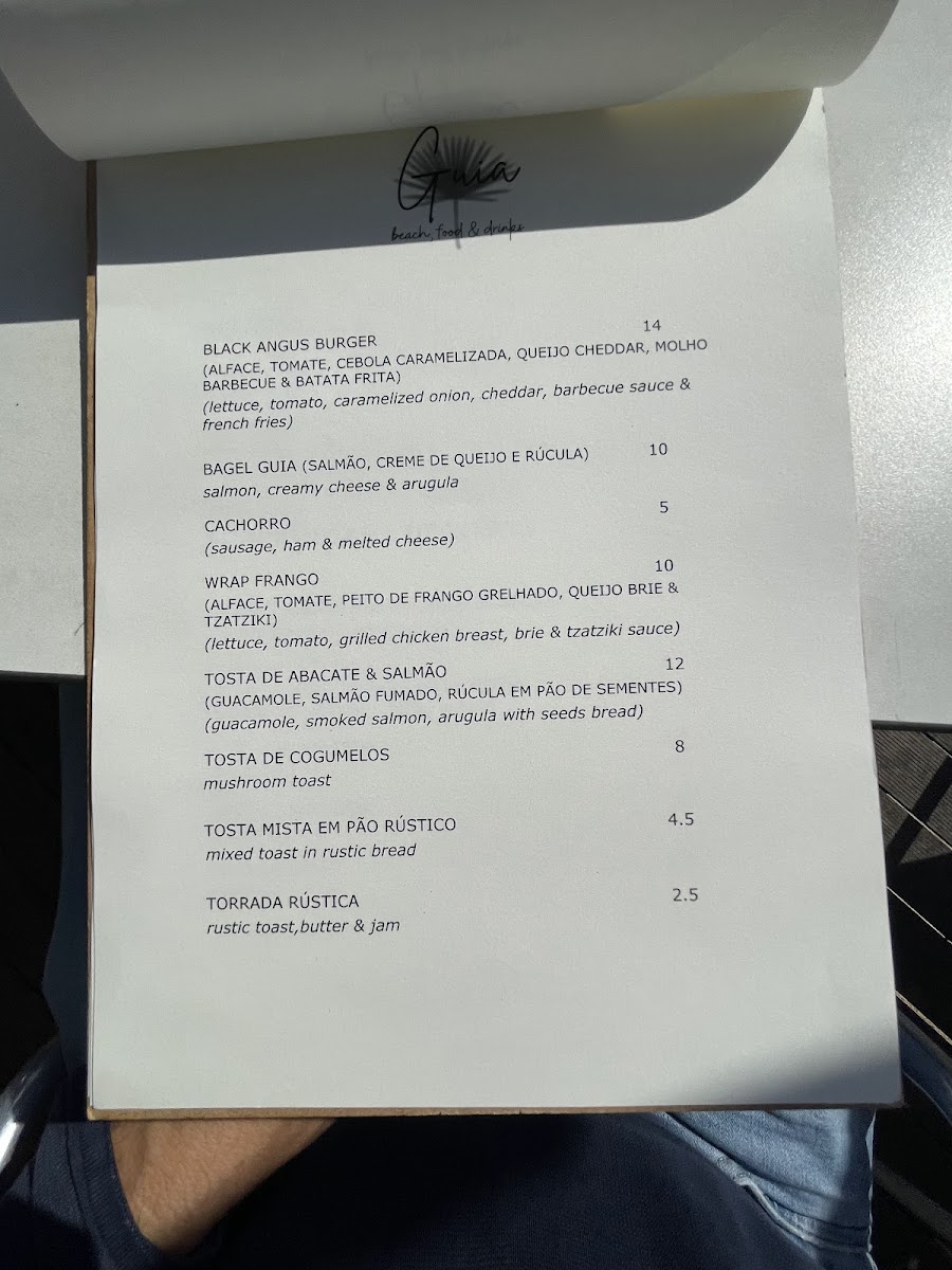 Menu Guia Beach, Food & Drinks-9
