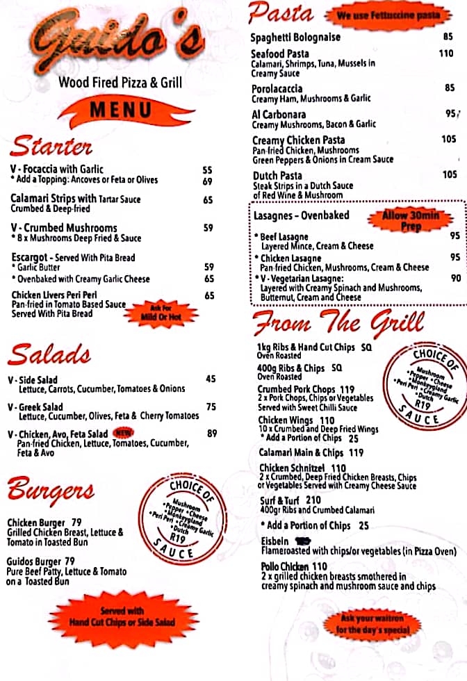 Menu Guidos Kraggakamma Family Restaurant-3