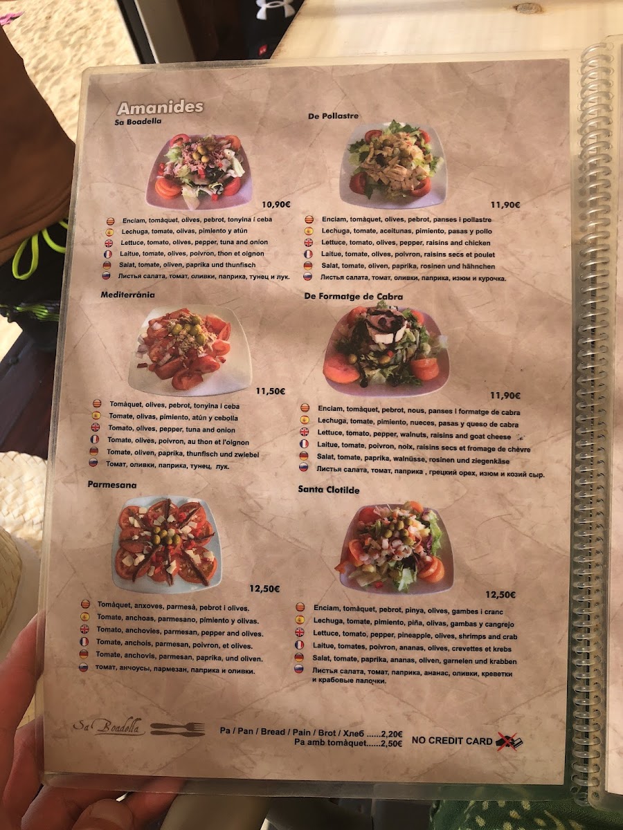 Menu Guingueta Sa Boadella-9