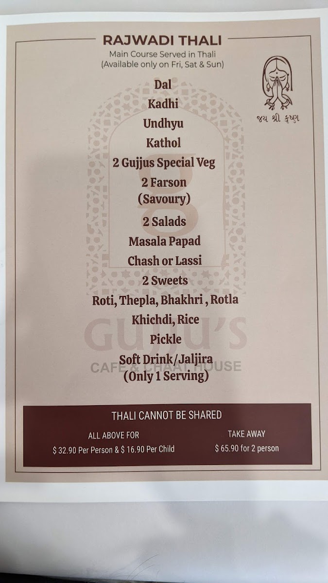 Menu Gujju's Cafe & Chat House-8