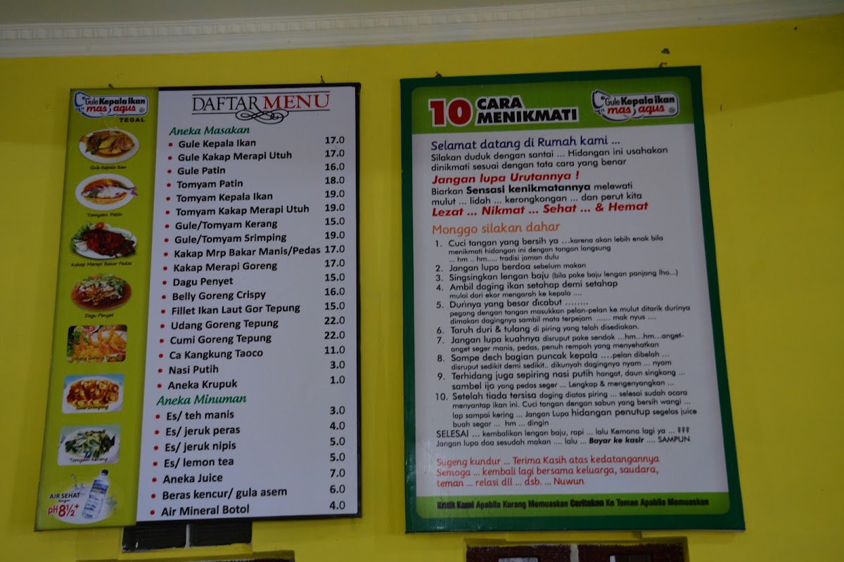 Menu Gule Kepala Ikan Mas Agus-1