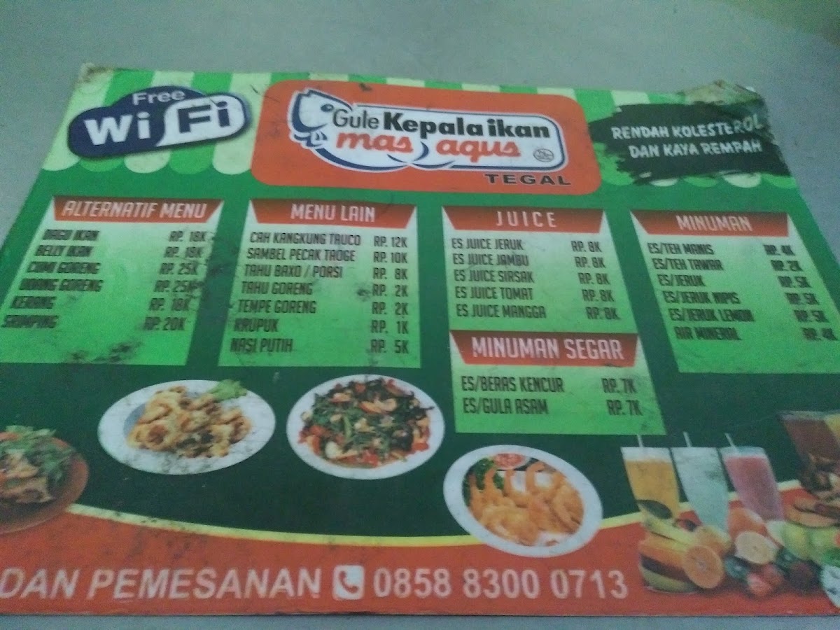 Menu Gule Kepala Ikan Mas Agus-2