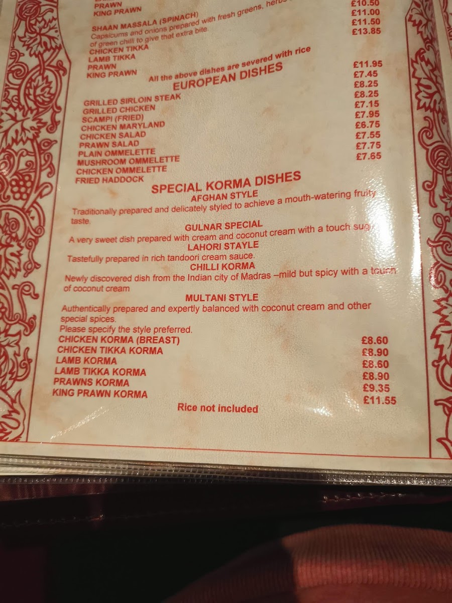Menu Gulnar Tandoori-1