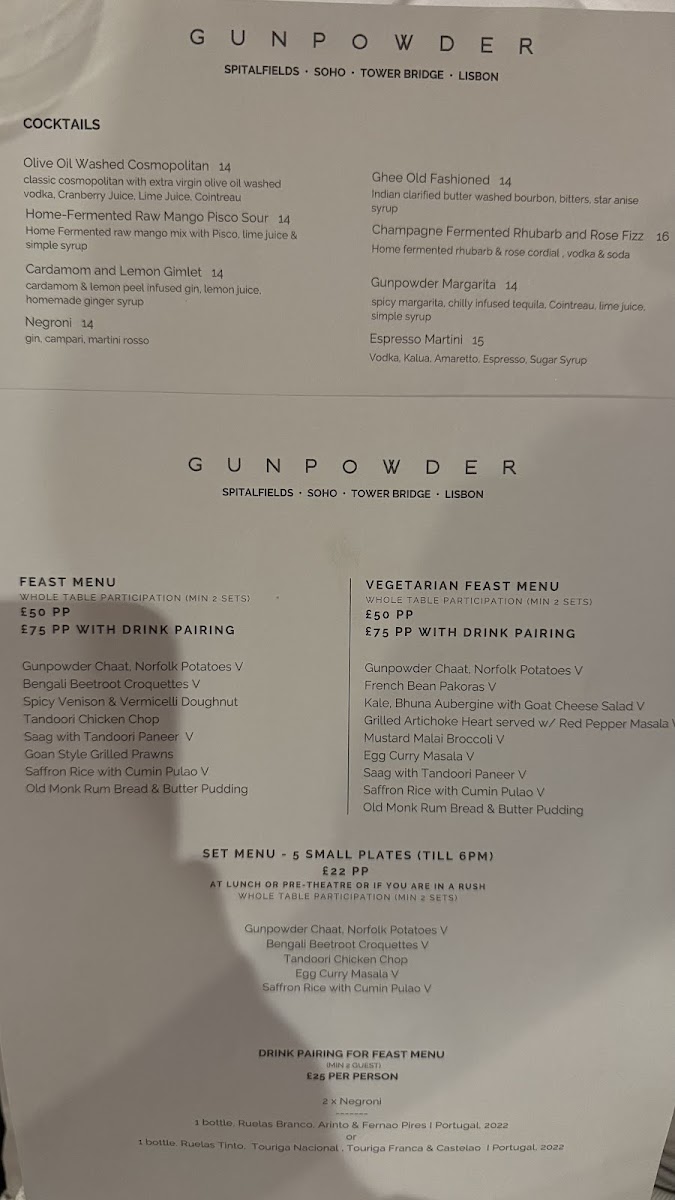 Menu Gunpowder Soho-3
