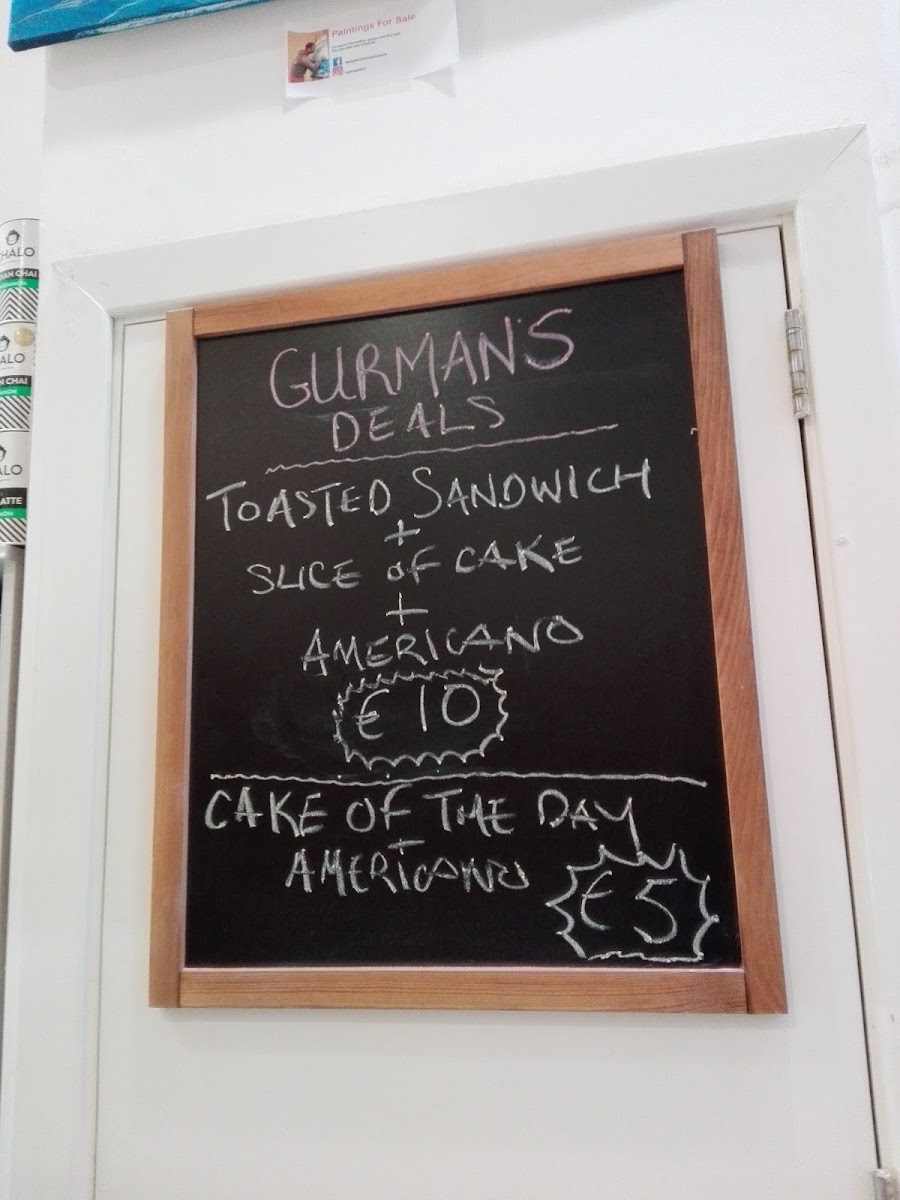 Menu Gurmans Tea And Coffee World-9