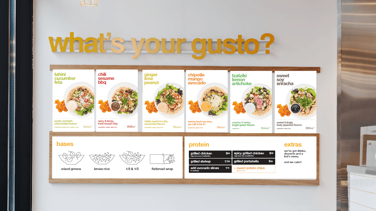 Menu Gusto! - Healthy Bowls & Wraps-2
