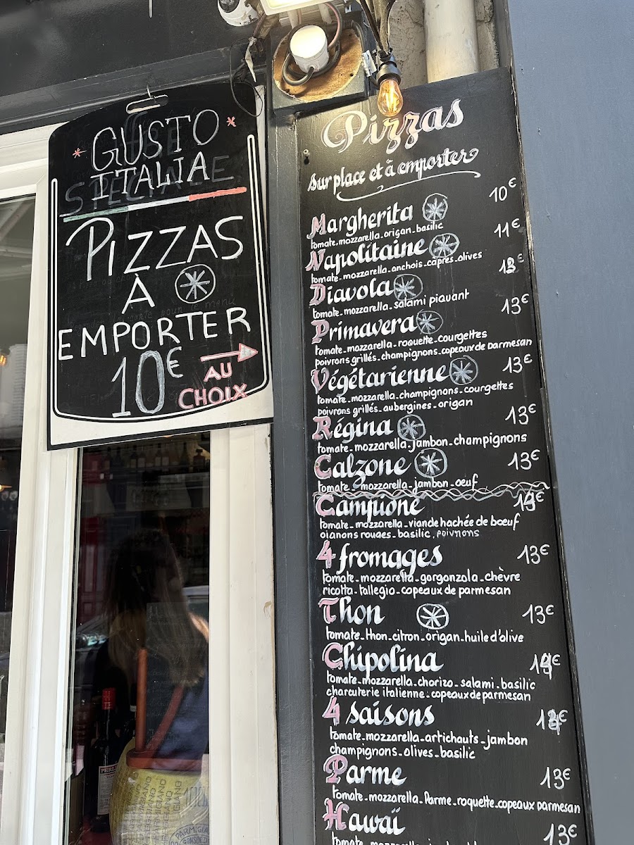 Menu Gusto Italia Amélie-10