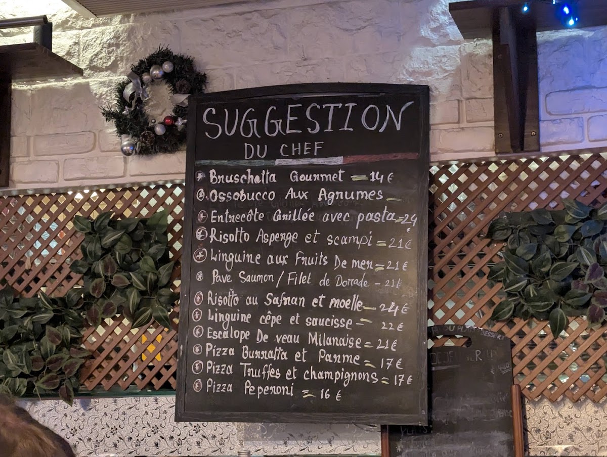 Menu Gusto Italia Amélie-8