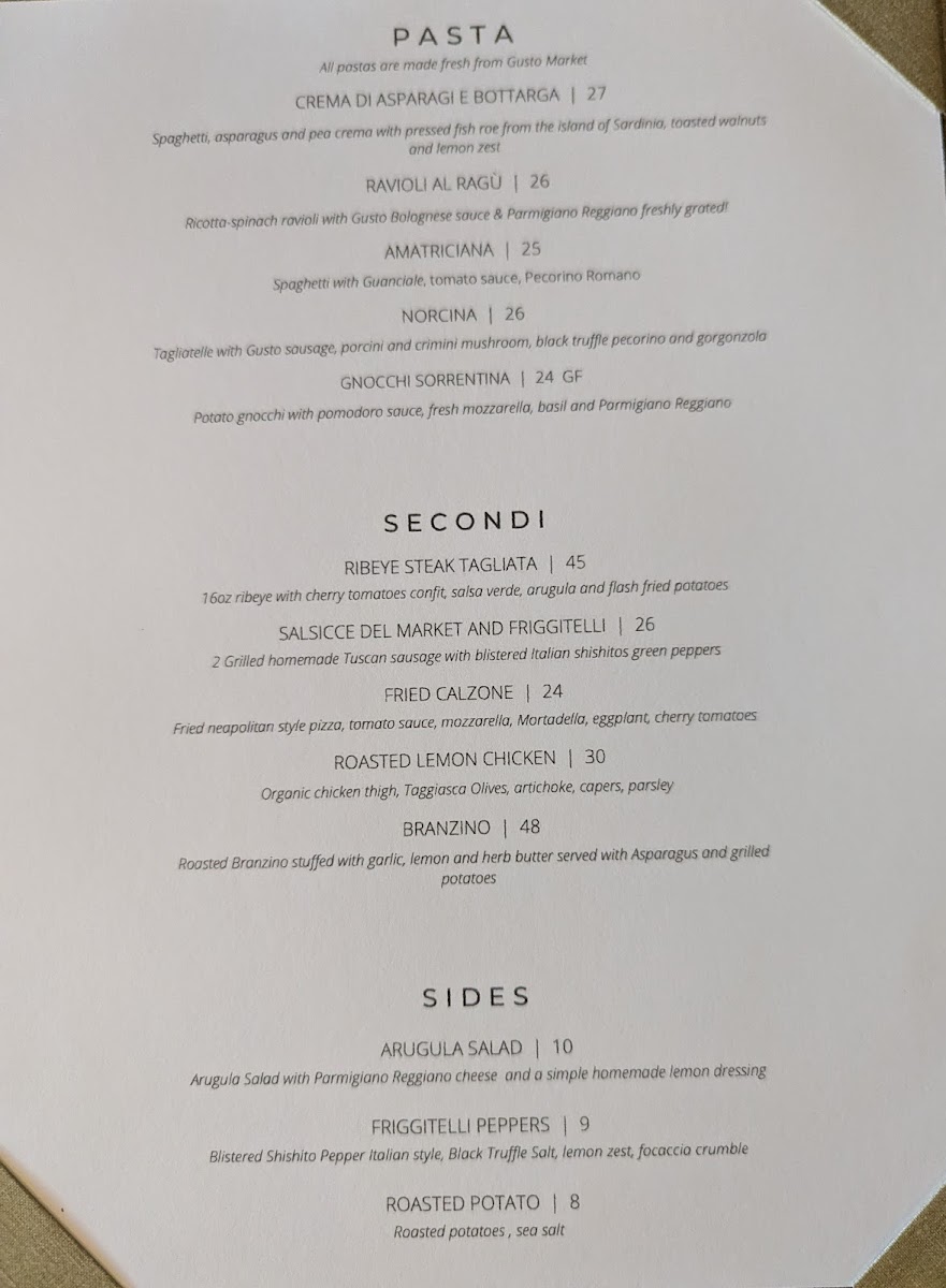 Menu Gusto Italian Café-3