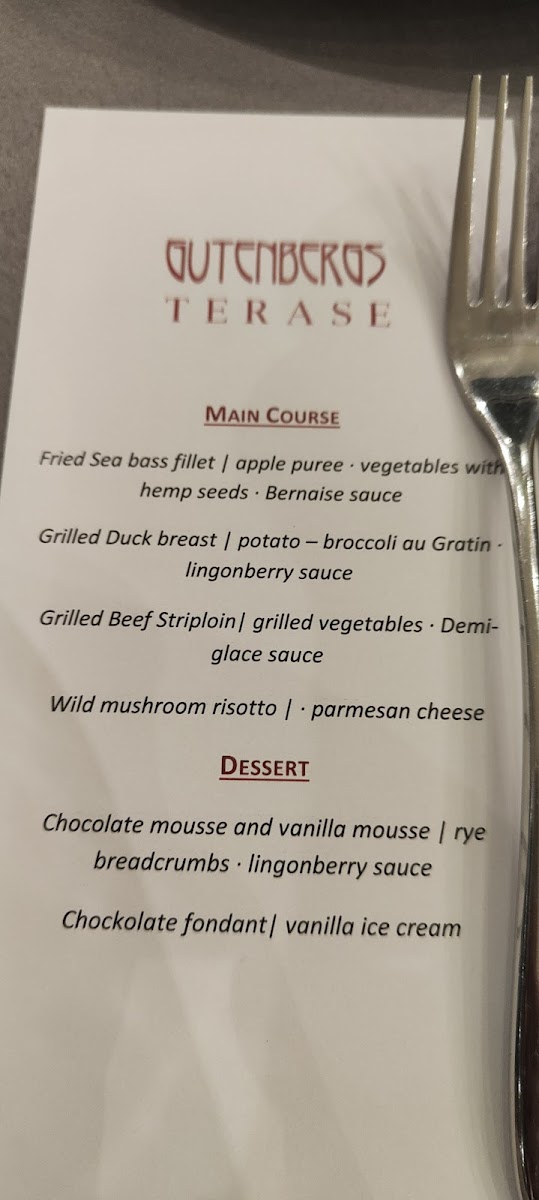 Menu Gutenbergs Restaurant-9