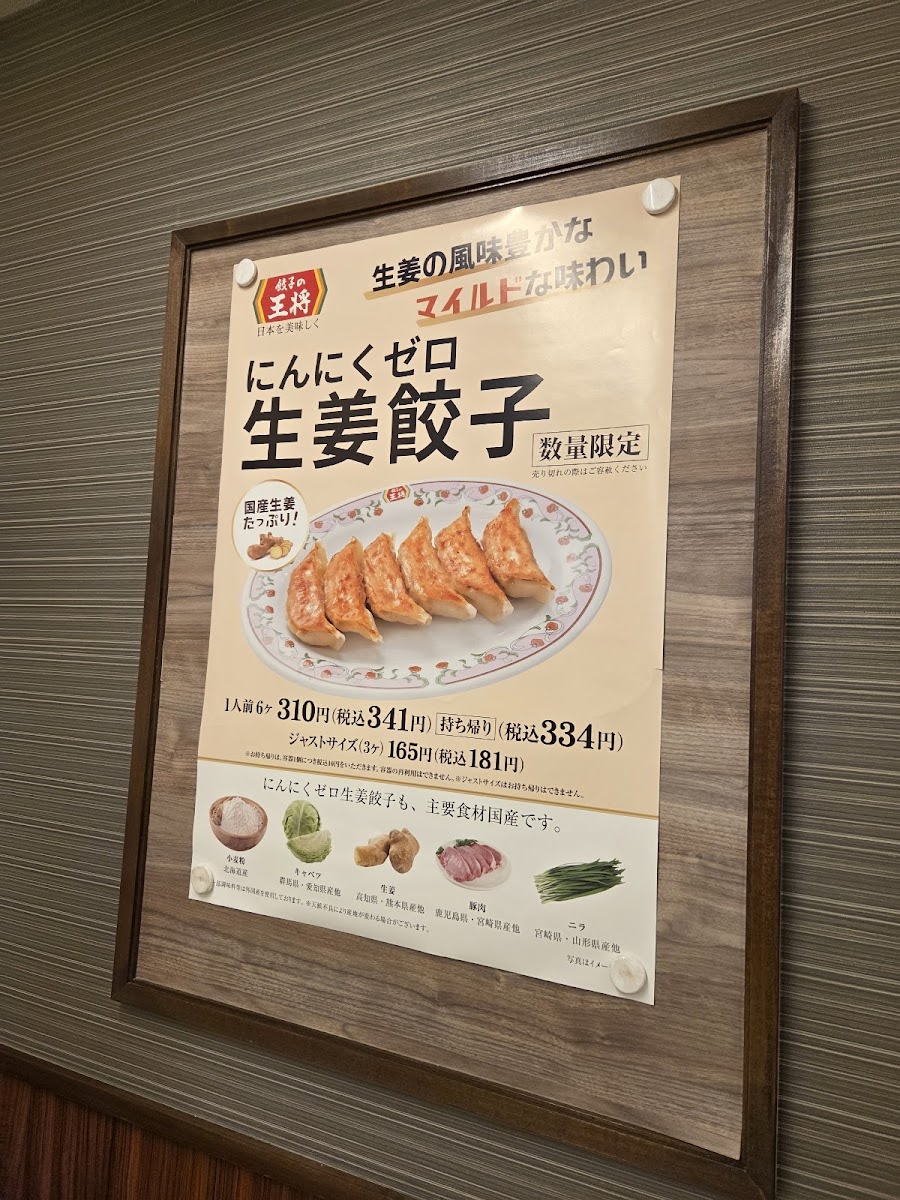 Menu Gyoza No Ohsho - Shinsaibashi-5