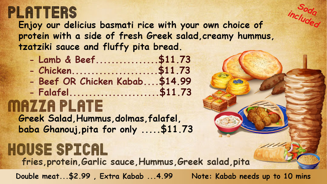 Menu Gyro Express Mediterranean Grill-4