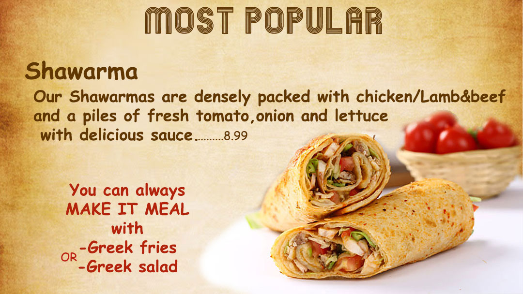 Menu Gyro Express Mediterranean Grill-5