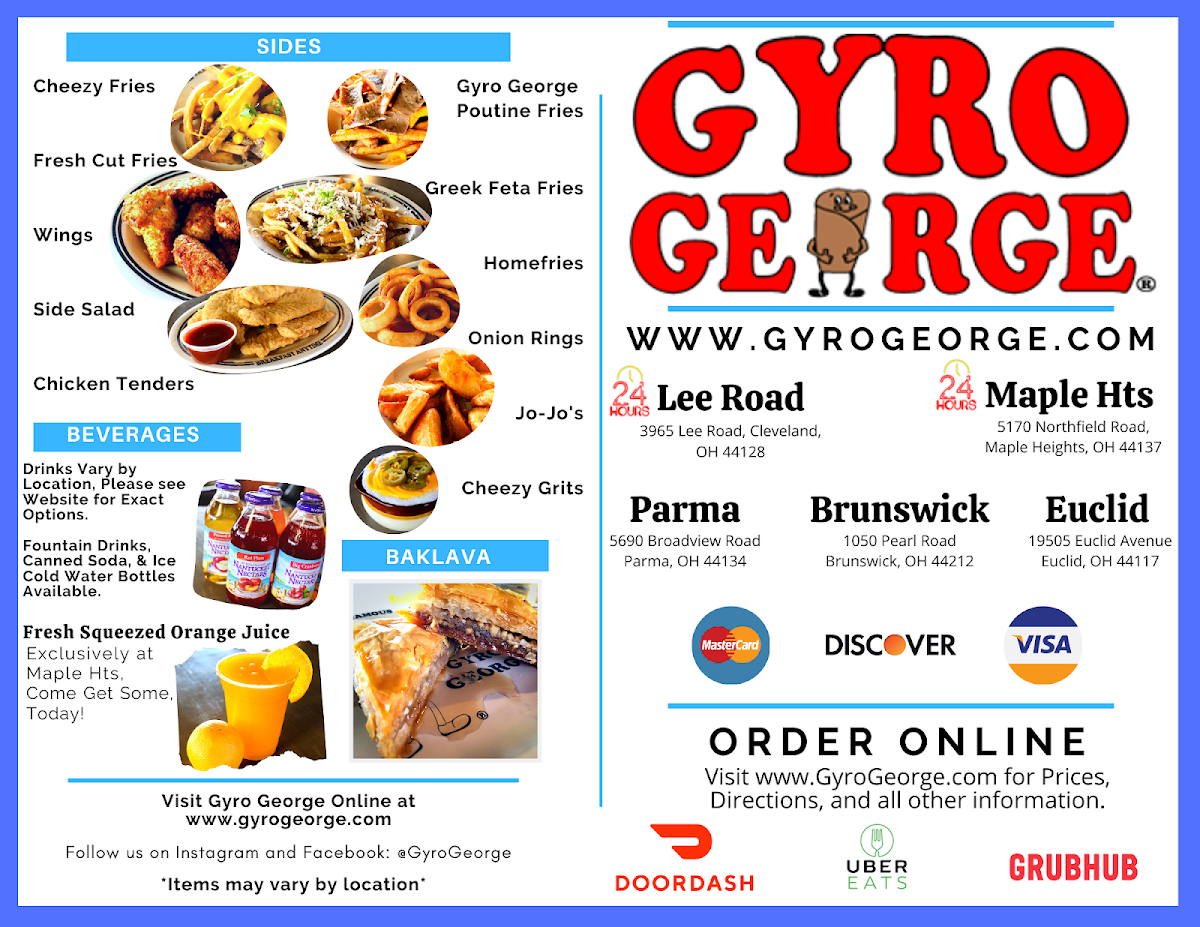 Menu Gyro George - Parma-2