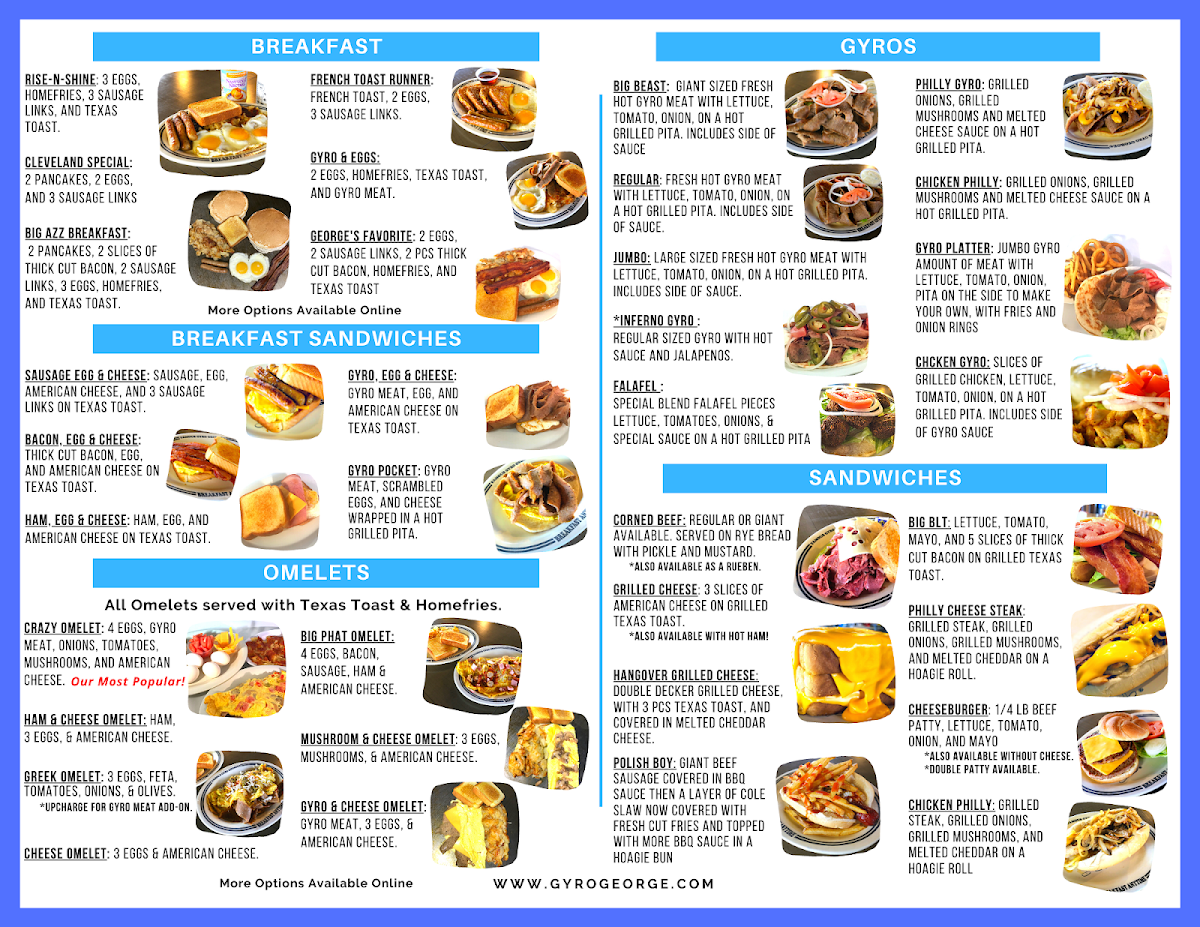 Menu Gyro George - Parma-3