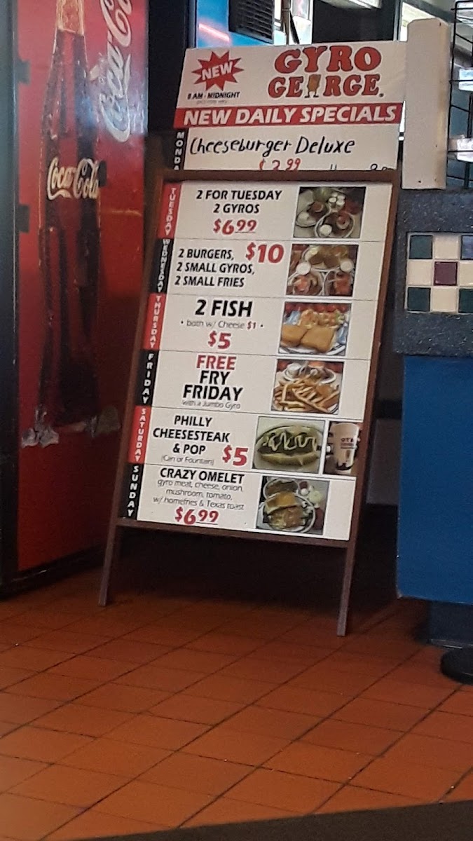 Menu Gyro George - Parma-6
