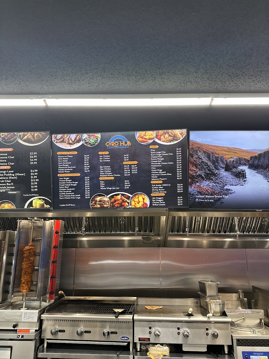 Menu Gyro Hub & Mediterranean Grill-10