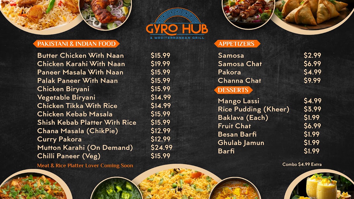 Menu Gyro Hub & Mediterranean Grill-2