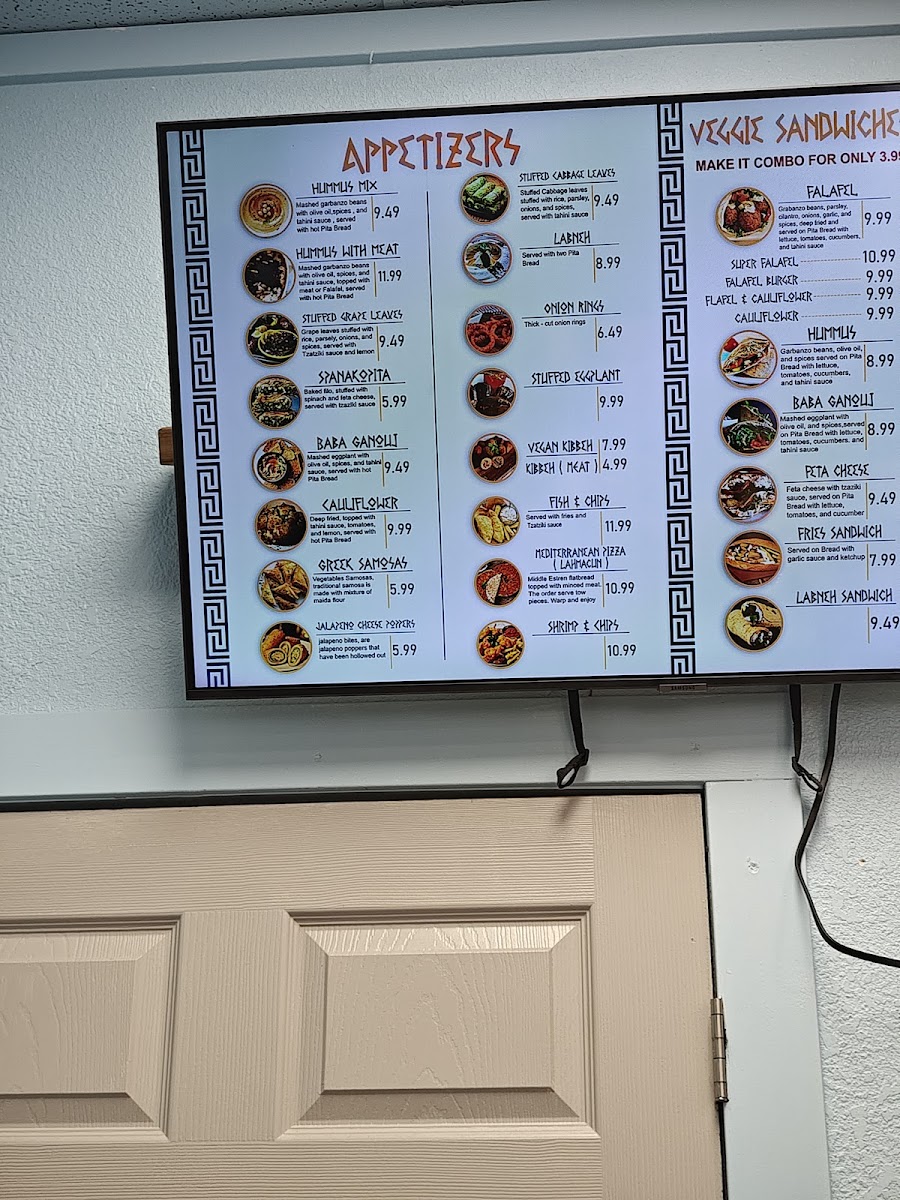 Menu Gyro Star-4