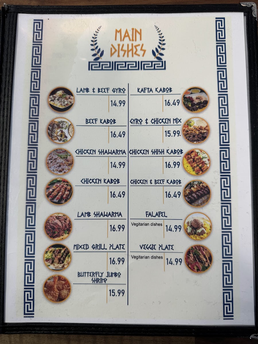 Menu Gyro Star-7