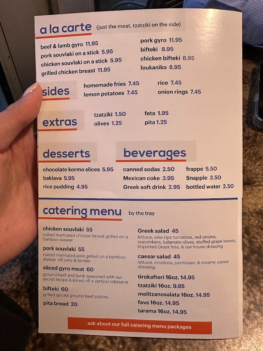 Menu Gyro World Flushing-2