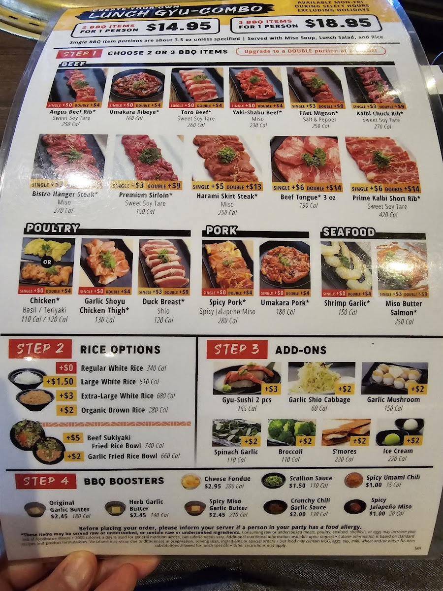 Menu Gyu-Kaku Japanese Bbq-6