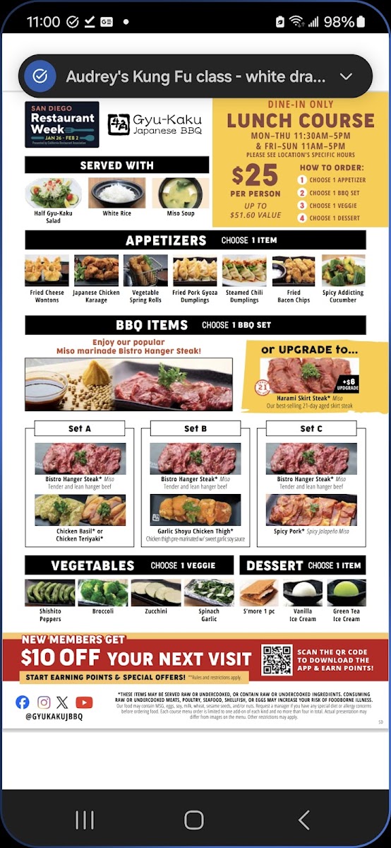 Menu Gyu-Kaku Japanese Bbq-9