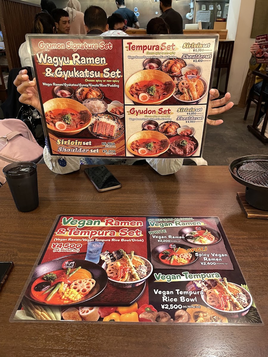 Menu Gyumon Halal Ramen Asakusa-7