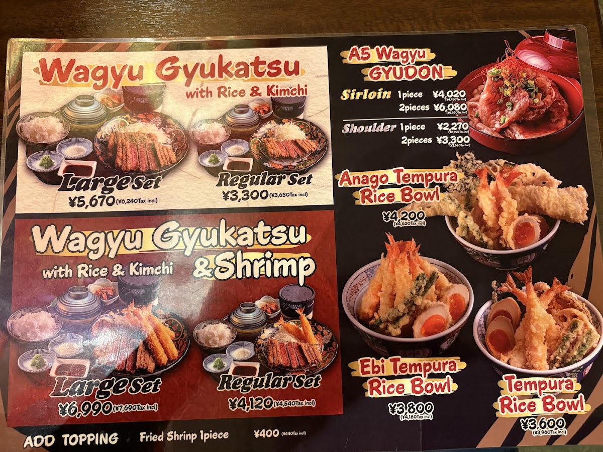 Menu Gyumon Halal Ramen Asakusa-8