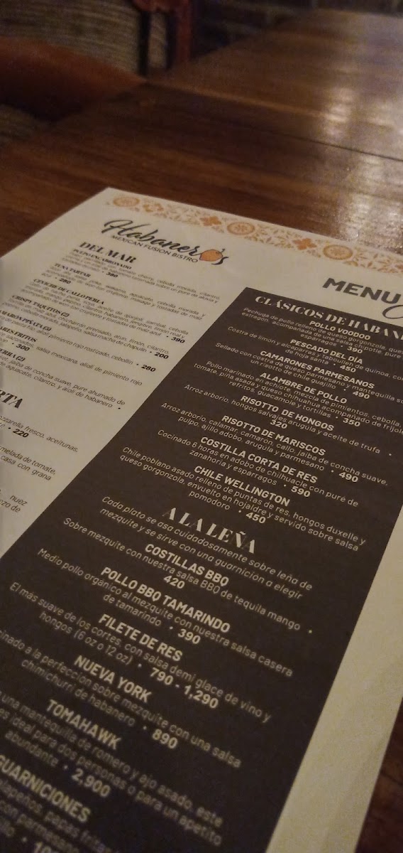 Menu Habaneros Bistro-6